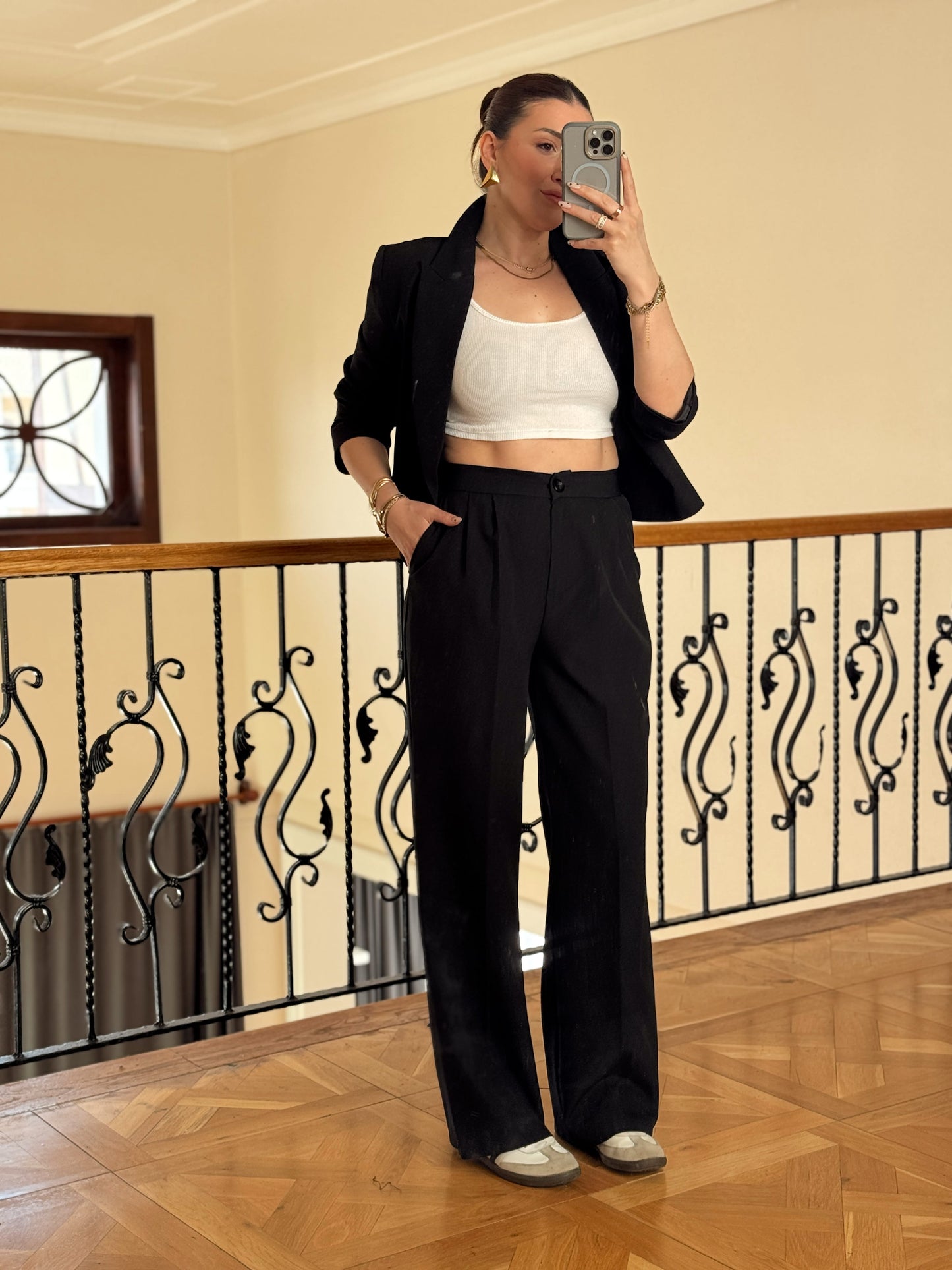 Linda Premium Ceket-SİYAH
