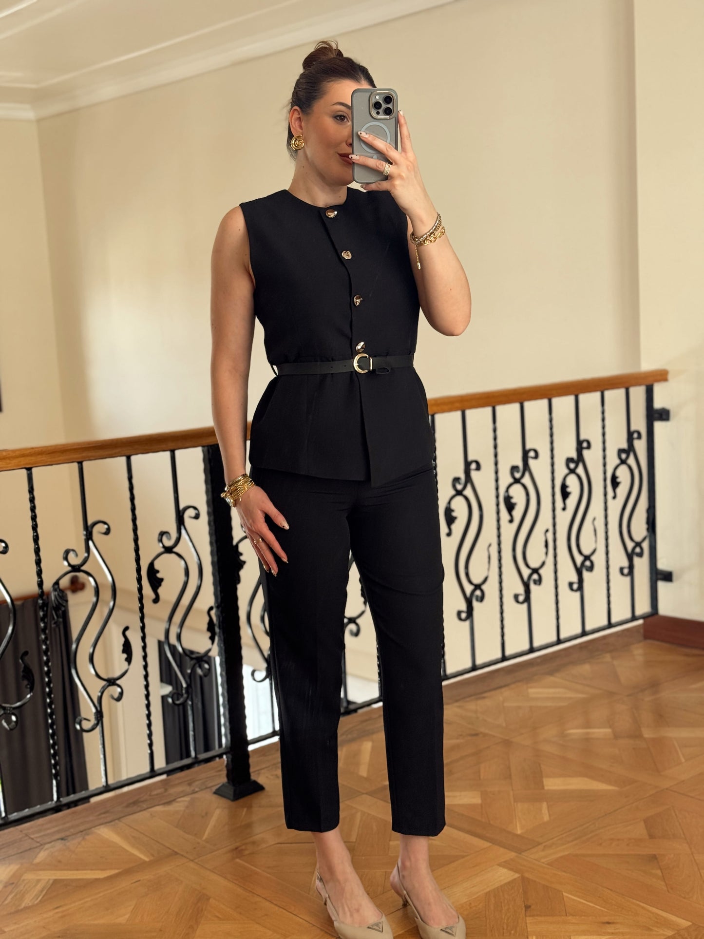 STELLA Pantolon-SİYAH