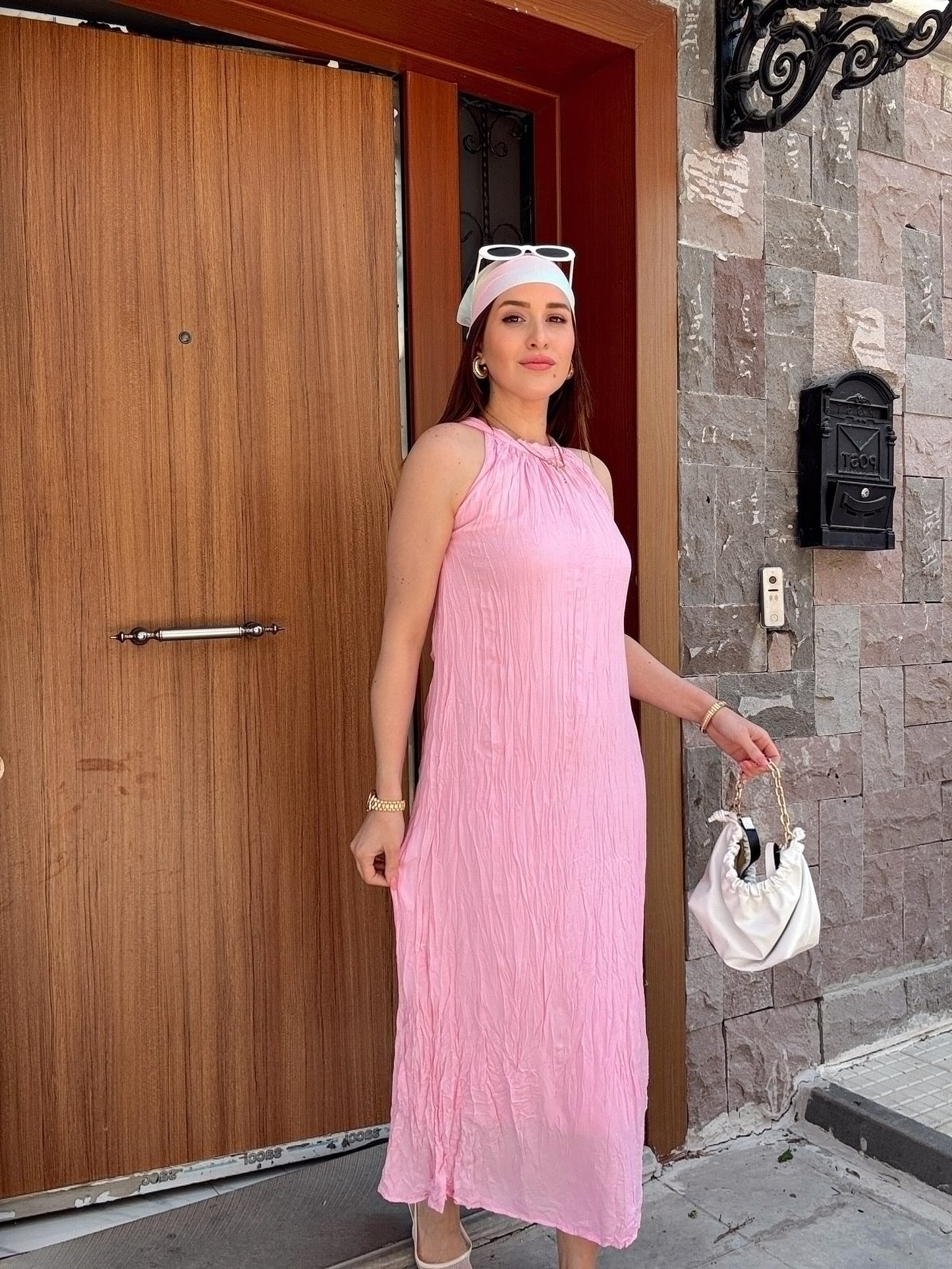 KrinKıl Elbise Pembe