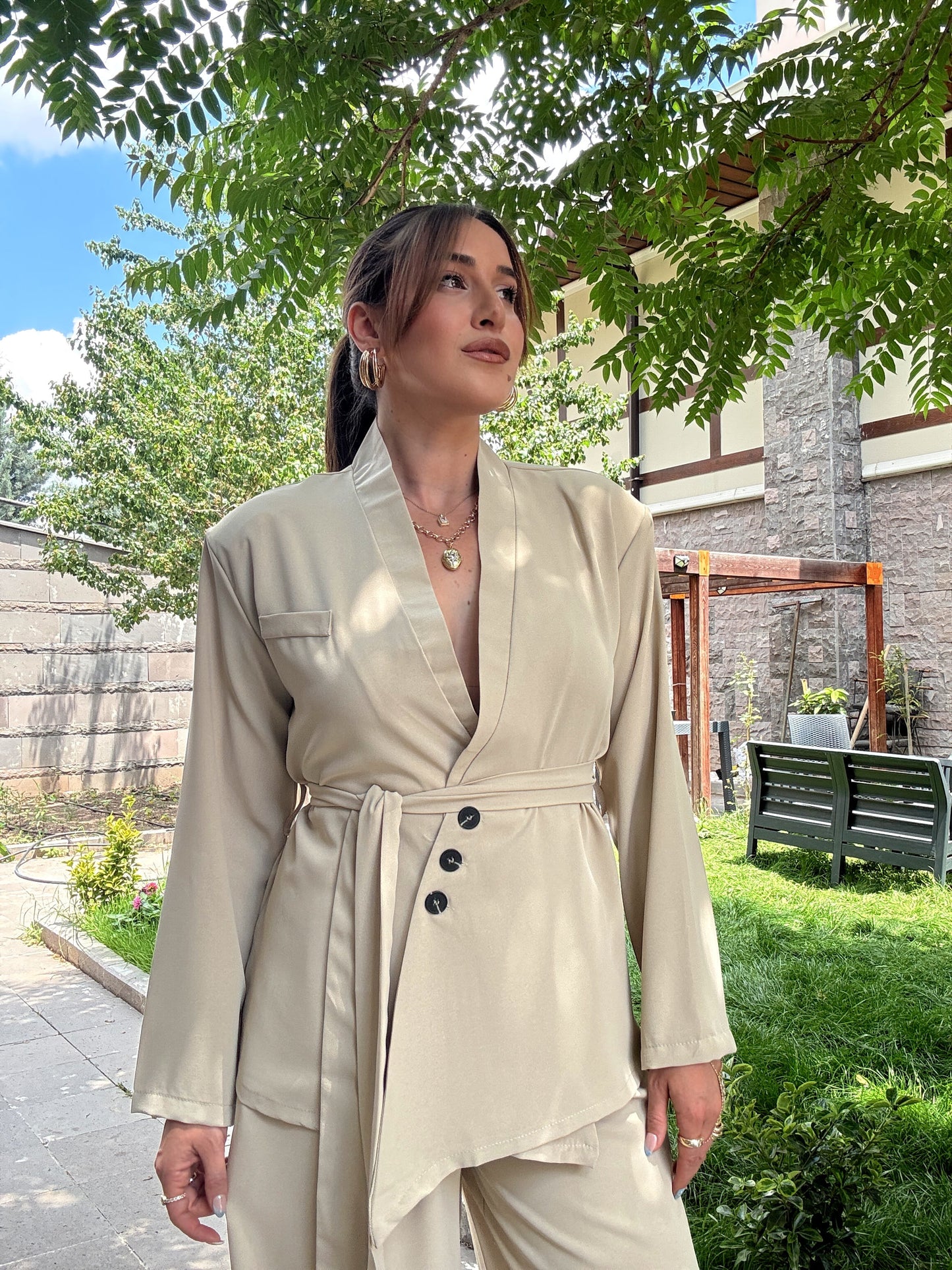 Kuşaklı tensel takım Taş